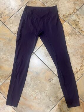 High-Waist Black Active Leggings
